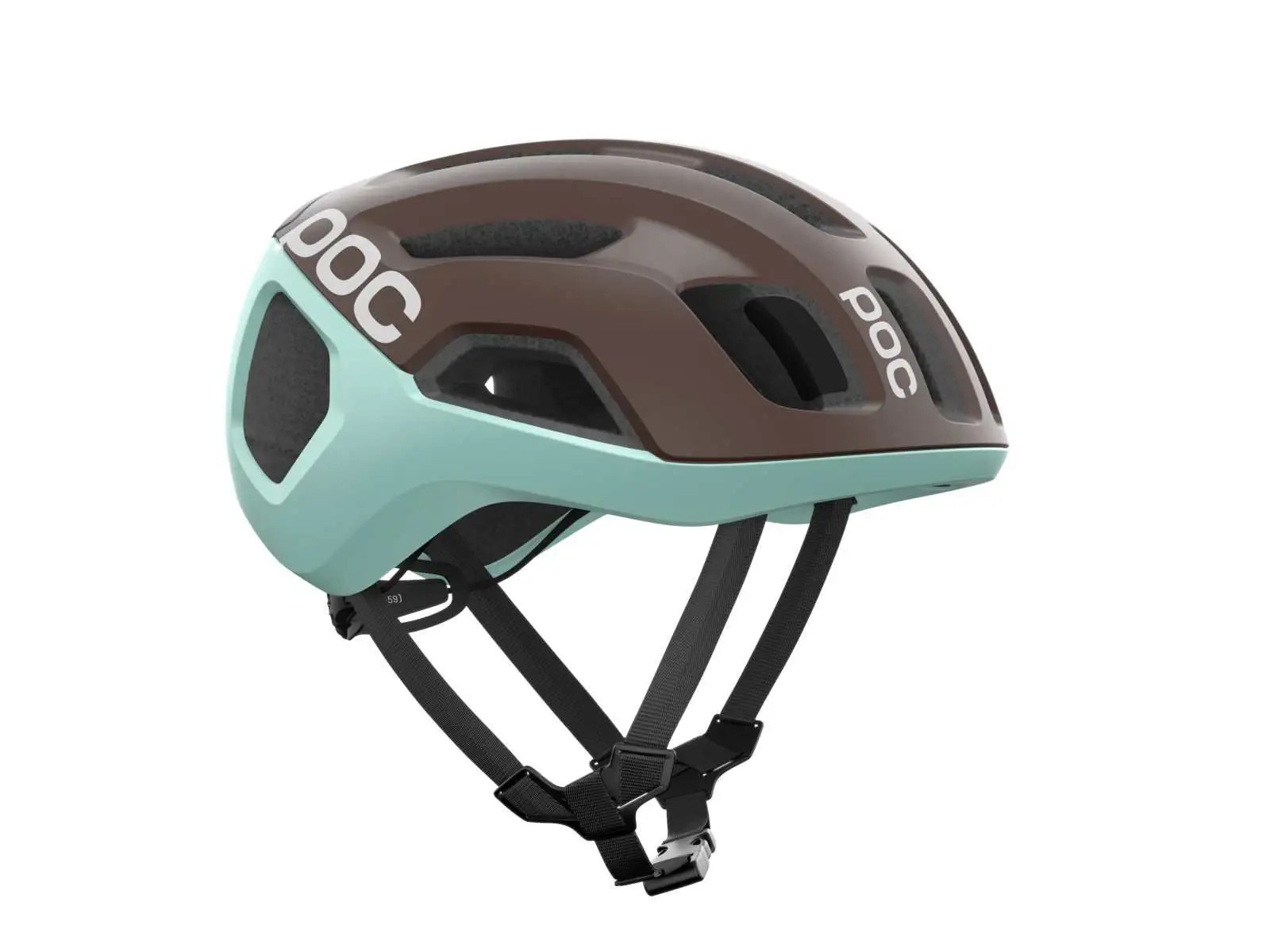 POC Ventral Air MIPS helmet Bronzite Brown Matt/Lazurite Blue Matt