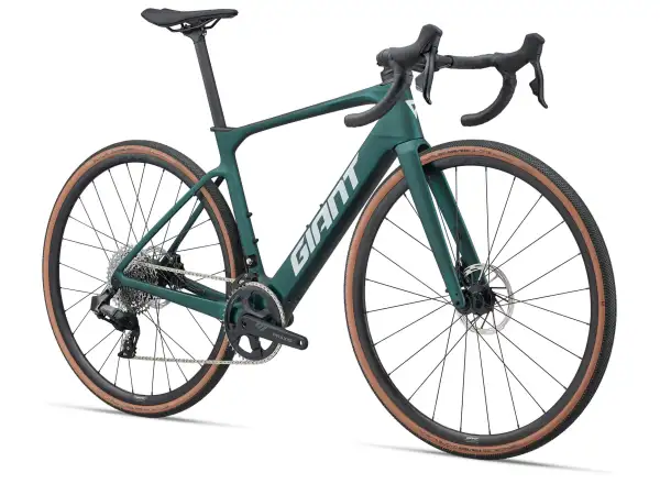 Giant Defy Advanced E+ EL AR road e-bike Kelp Forest