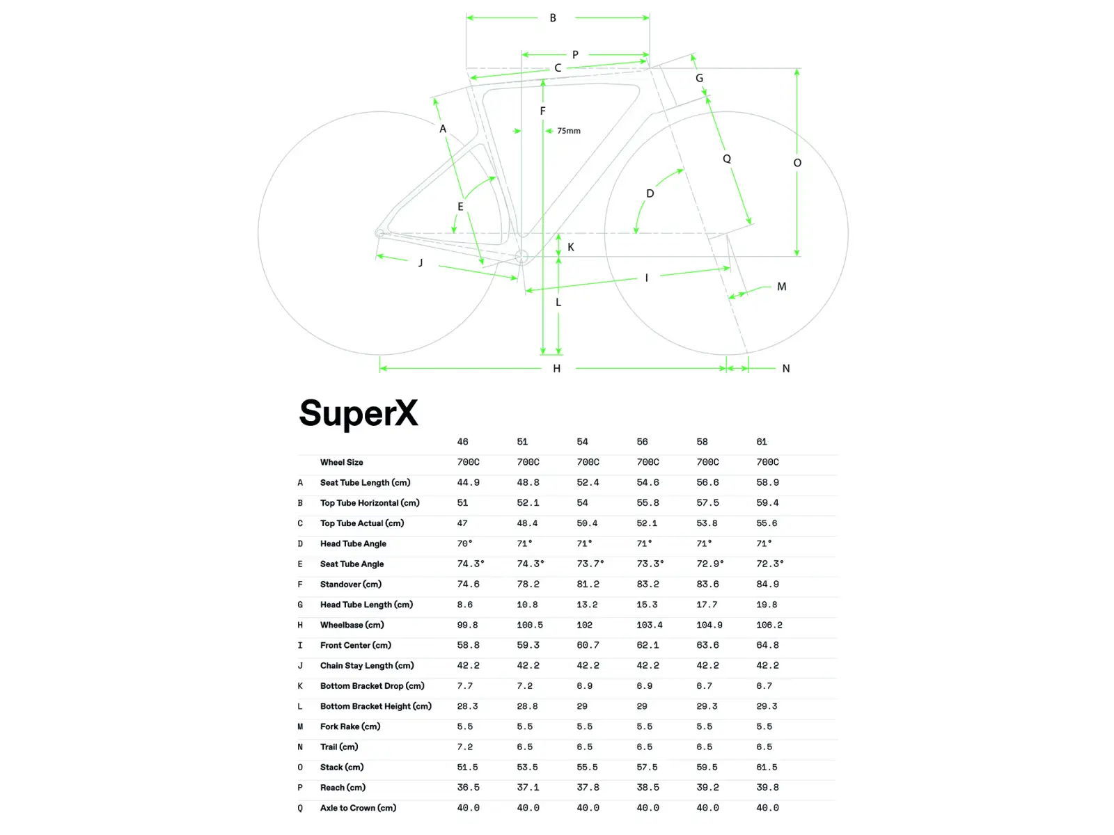 Cannondale SuperX LAB71 A/M frame set Moonrock