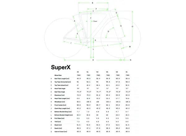 Cannondale SuperX LAB71 A/M frame set Moonrock