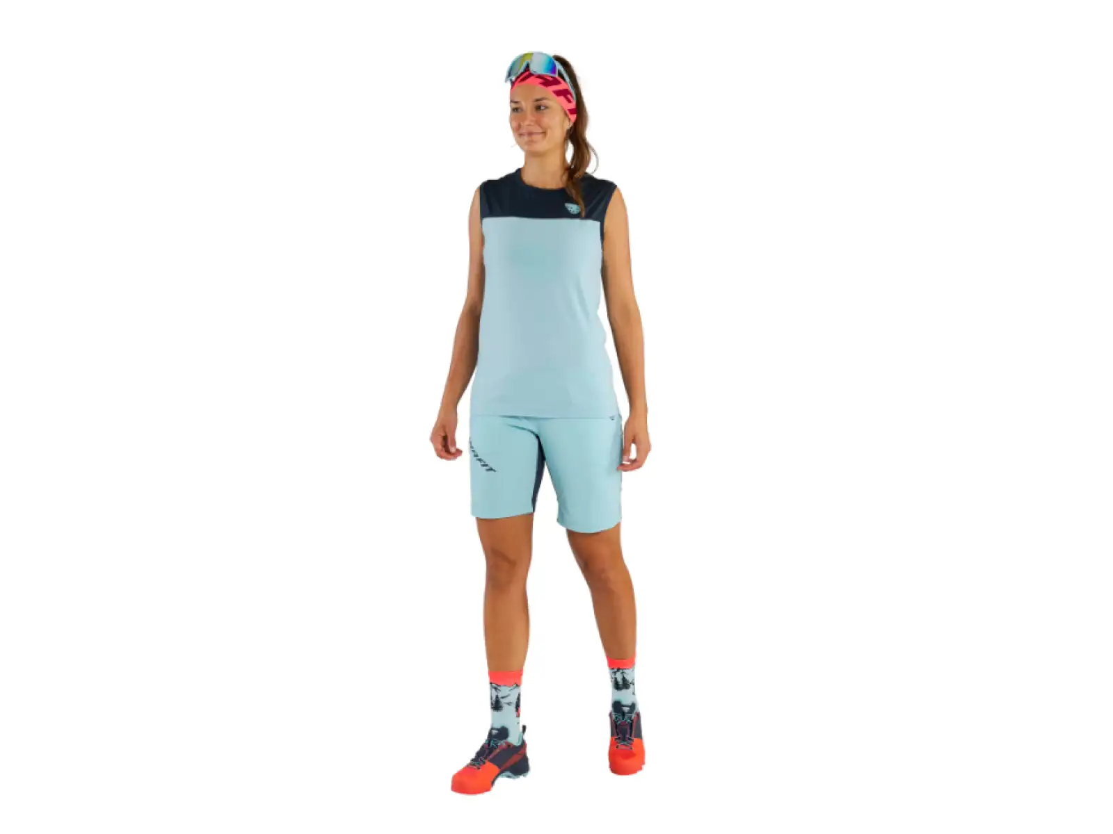 Dynafit Traverse S-Tech women's sleeveless shirt Marine Blue/Blueberry
