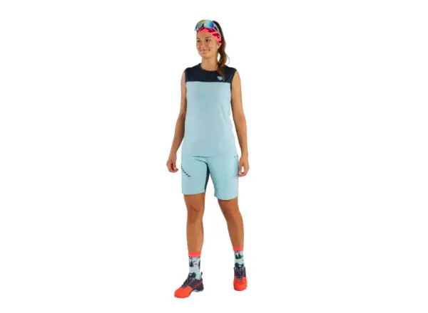 Dynafit Traverse S-Tech women's sleeveless shirt Marine Blue/Blueberry