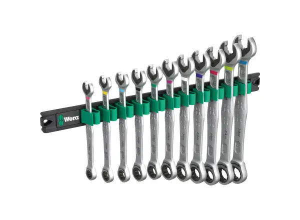 Wera 9630 Magnetic rail 6000 Joker 1 ratcheting combination wrenches set 11 pcs