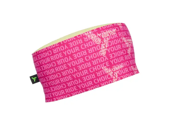 Silvini Agri headband Fuschia/Black