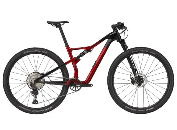 Cannondale Scalpel Carbon 3 mountain bike Candy Red