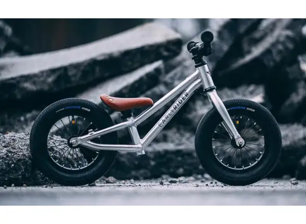 Early Rider Charger 12 children's balance bike Brushed Aluminium