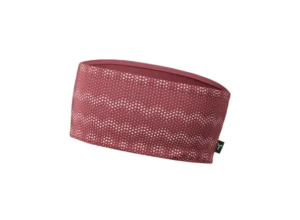 Silvini Rodella headband Merlot/Cloud