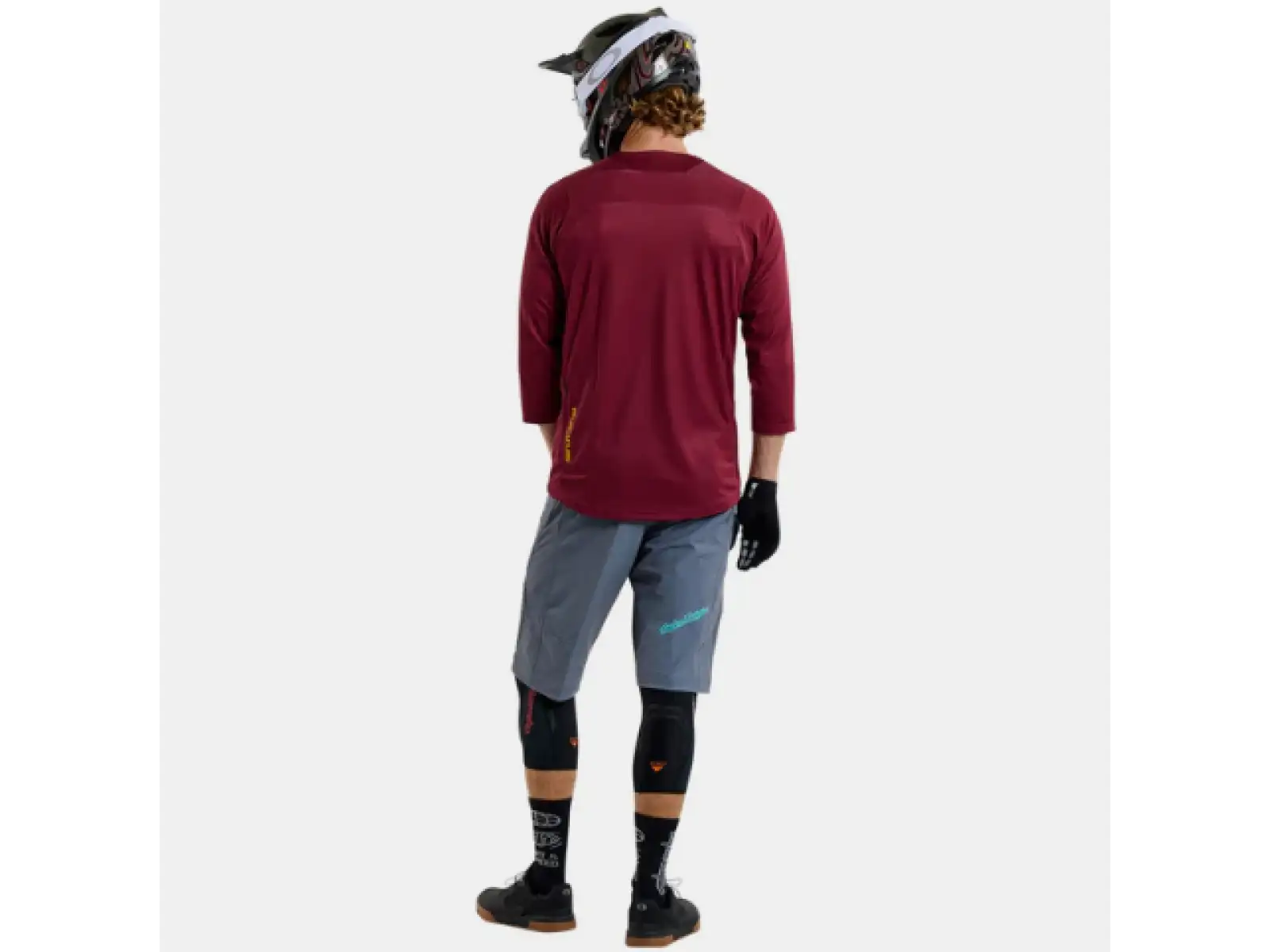 Troy Lee Designs Ruckus Spun men's jersey 3/4 sleeve Oxblood