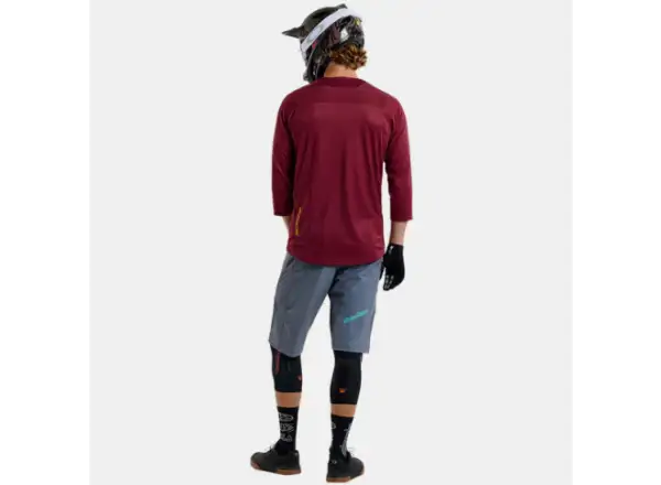Troy Lee Designs Ruckus Spun men's jersey 3/4 sleeve Oxblood