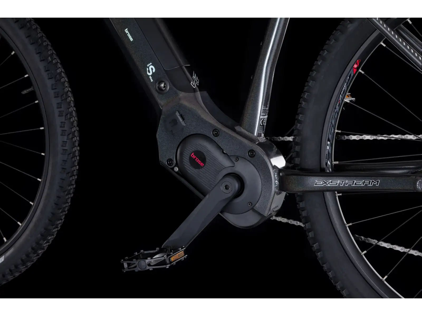 4EVER Exstream Team 820 mountain e-bike Grey diamond/silver