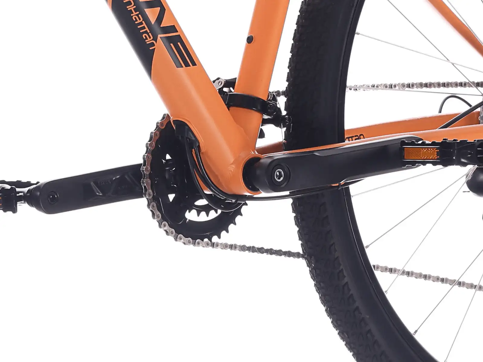 Rock Machine Manhattan 60 mountain bike Matte Lava Orange