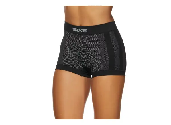 SIXS BOX2 functional boxers with pad carbon black