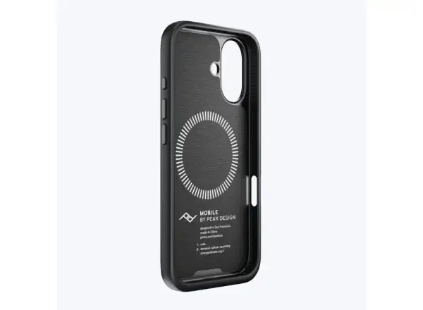 Peak Design Mobile Everyday Fabric Case iPhone 16 case Charcoal