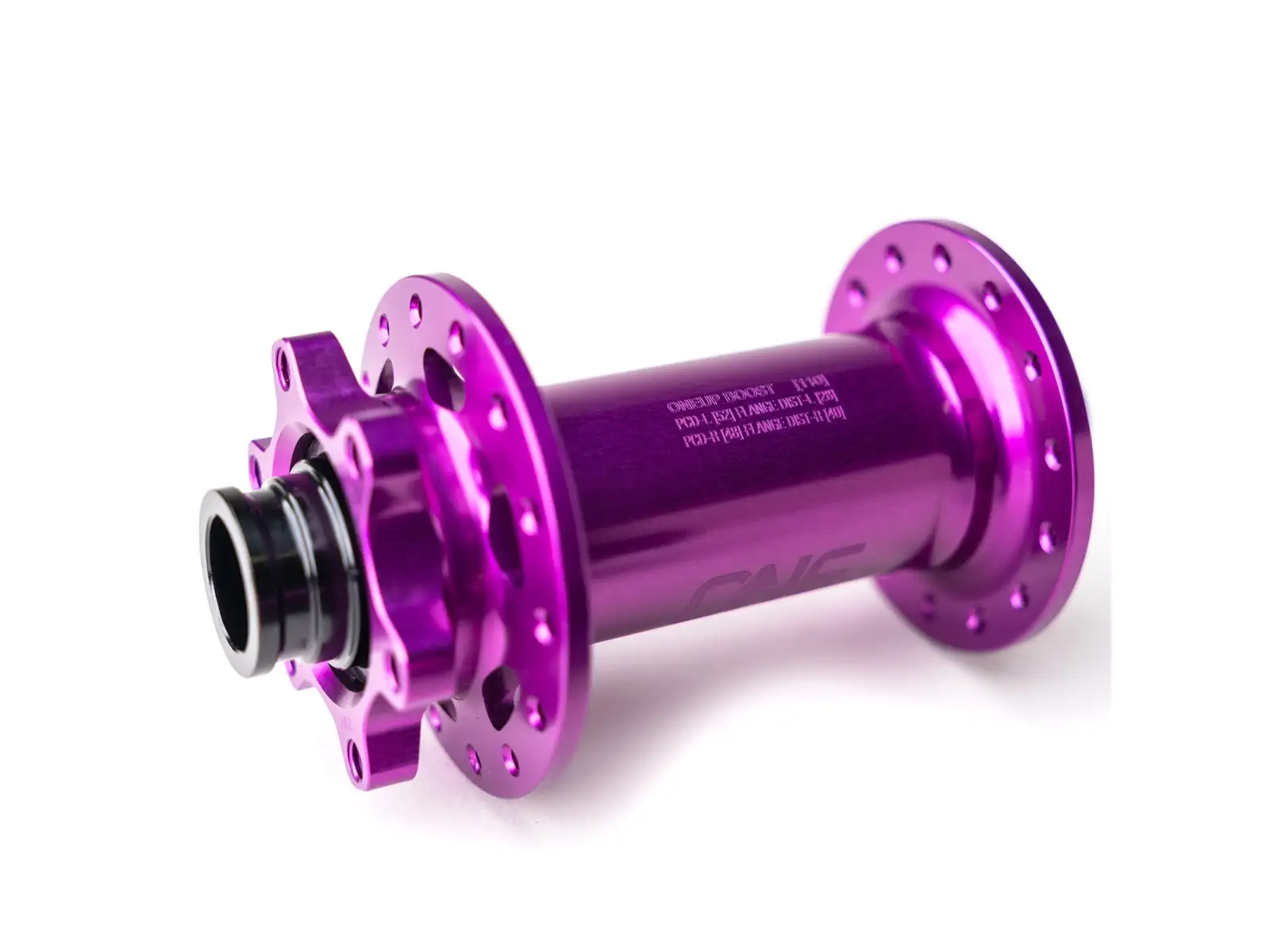 OneUp front hub 110x15 32 holes purple