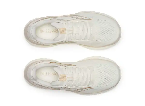 Saucony Ride 18 women's running shoes Vanilla