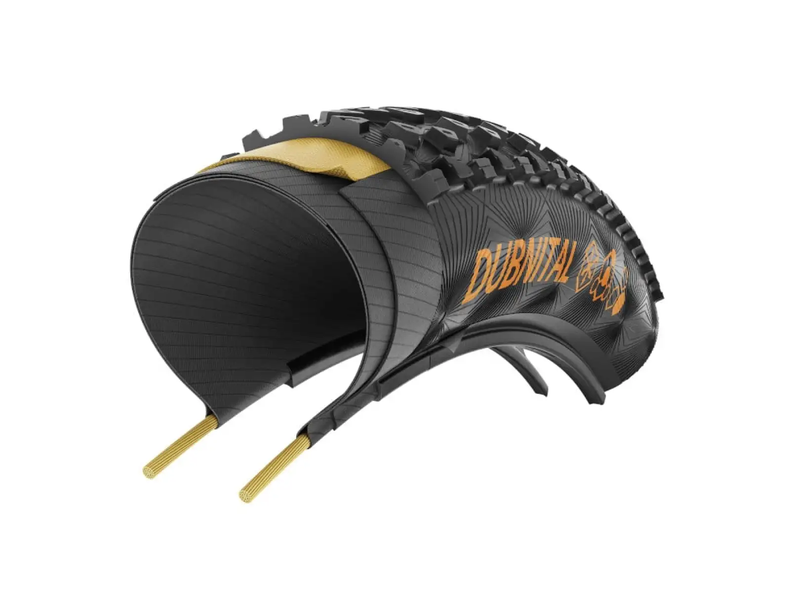 Continental Dubnital Trail Grip 29x2.4" TR E-25 MTB tire kevlar