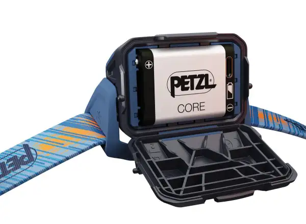 Petzl Aria 2R RGB headlamp blue