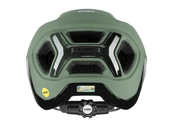 Uvex React Mips helmet Moss Green/Black Matt