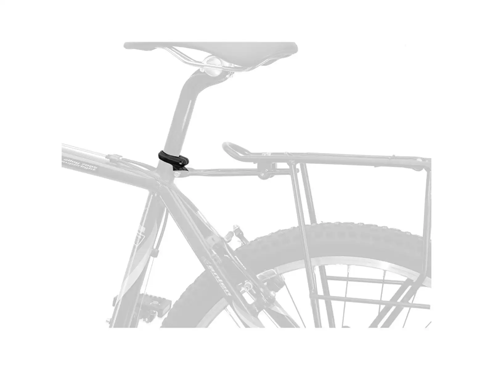 M-Wave Racky 31.8 mm seat collar for carrier