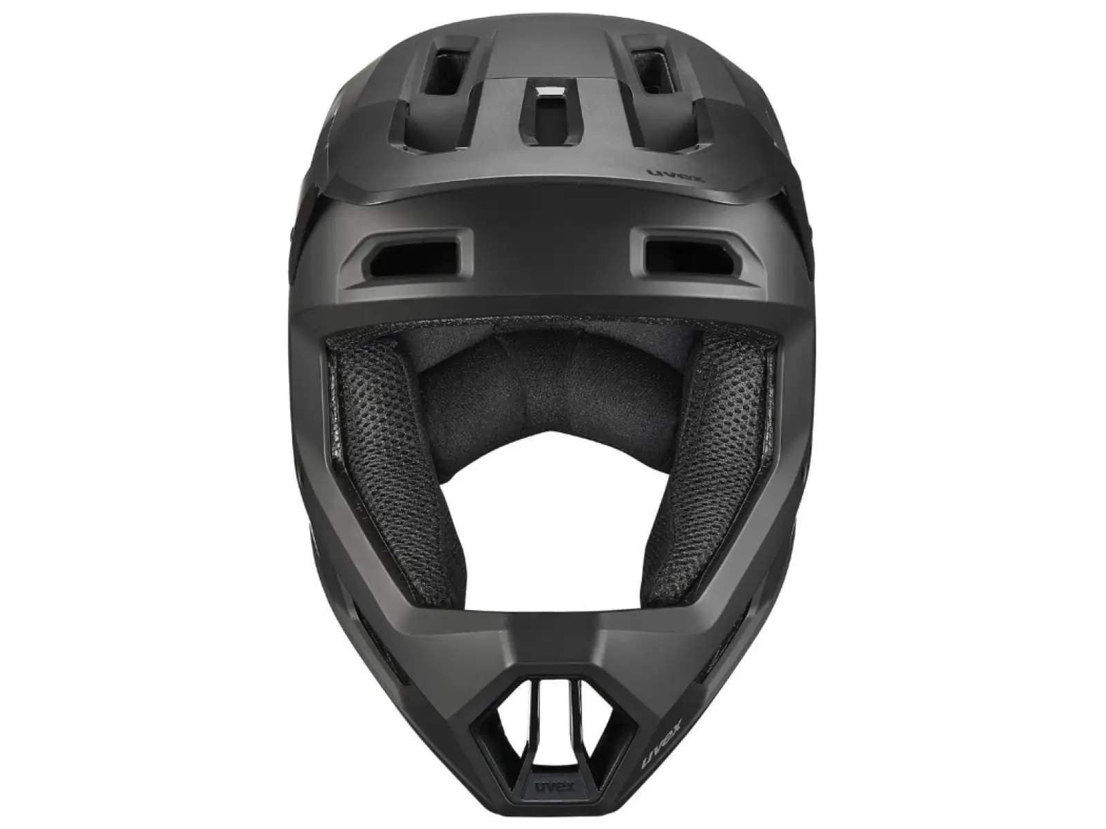 Uvex Ravage full-face helmet Black/Rhino Matt