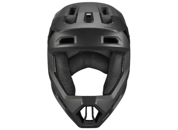 Uvex Ravage full-face helmet Black/Rhino Matt