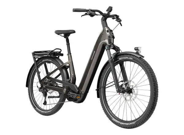 Cannondale Tesoro X 1 LSTH Black low-entry touring e-bike