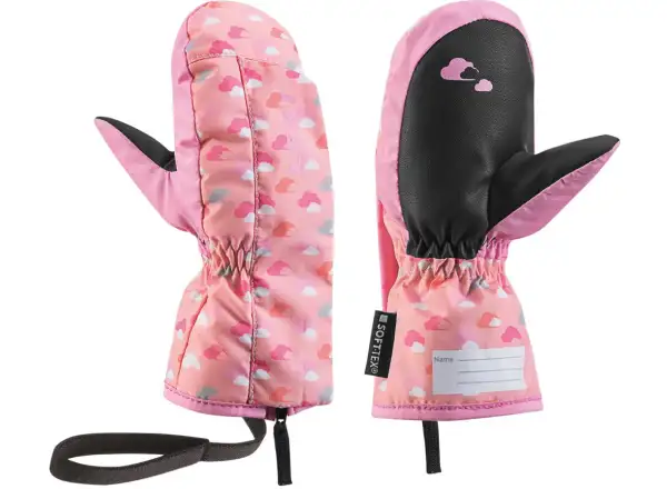 Leki Little Sky Zap Mitt ski gloves kids rose/pink