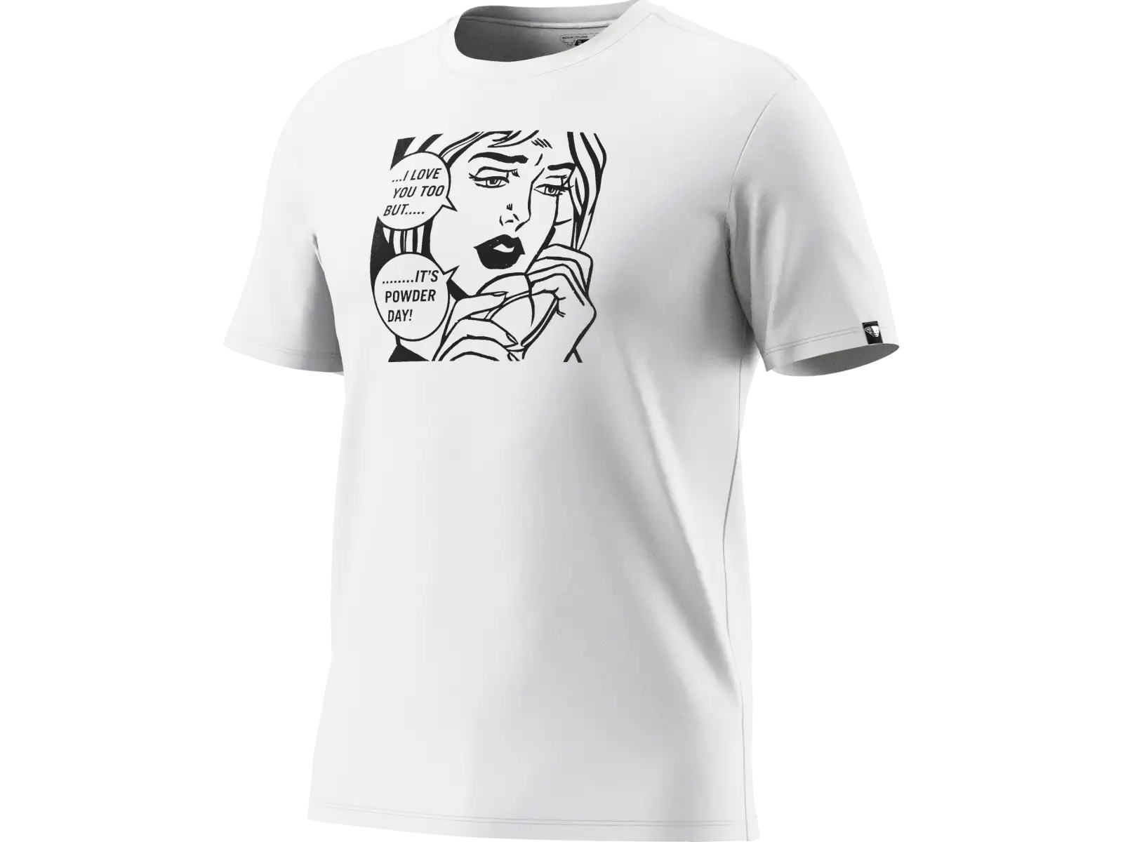 Dynafit Graphic Cotton men's T-shirt short sleeve Smoke Blue/Tabloid