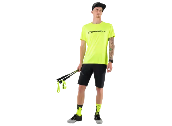 Dynafit No pain No gain sports socks Neon Yellow/Black Out