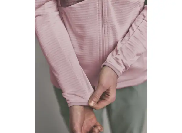Ortovox Fleece Light Grid Hoody women's sweatshirt Dawn Rose