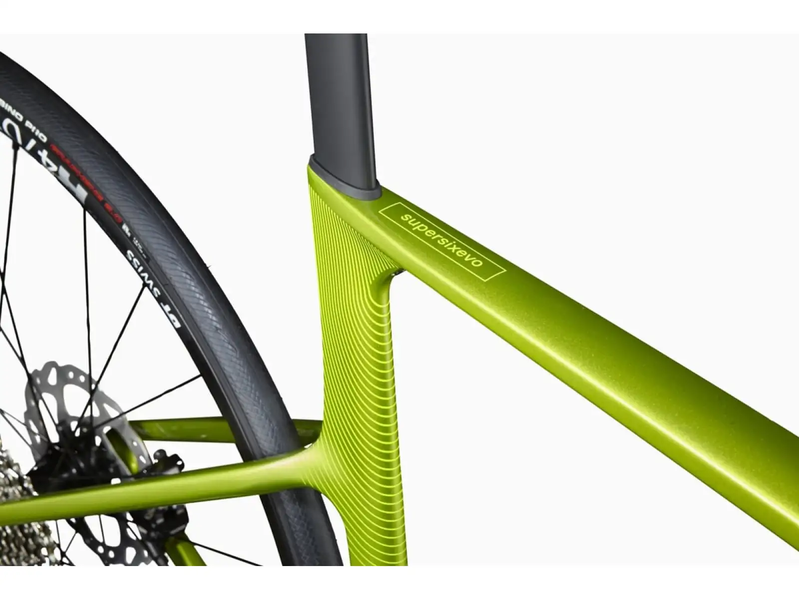 Cannondale SuperSix EVO 3 road bike Viper Green