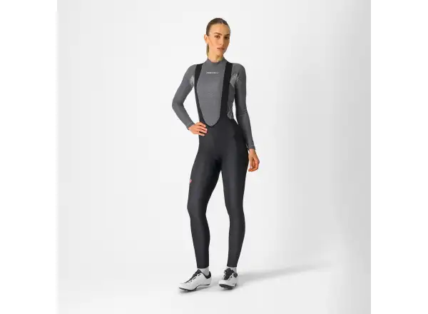 Castelli Espresso Bibtight women's bib tights with pad Black