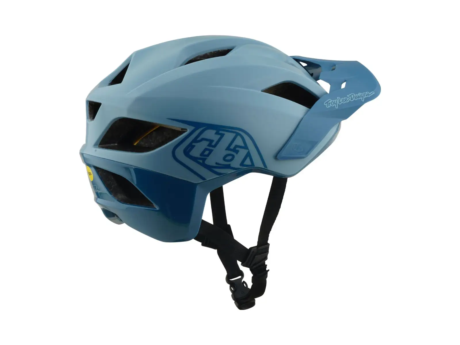 Troy Lee Designs Flowline MIPS helmet Point Dawn Blue/Sapphire