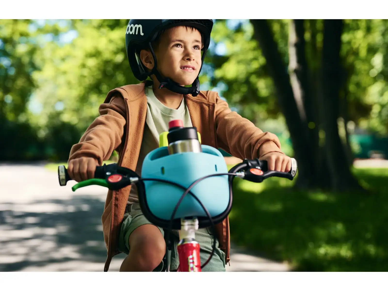 Woom POP bike basket Gum Blue