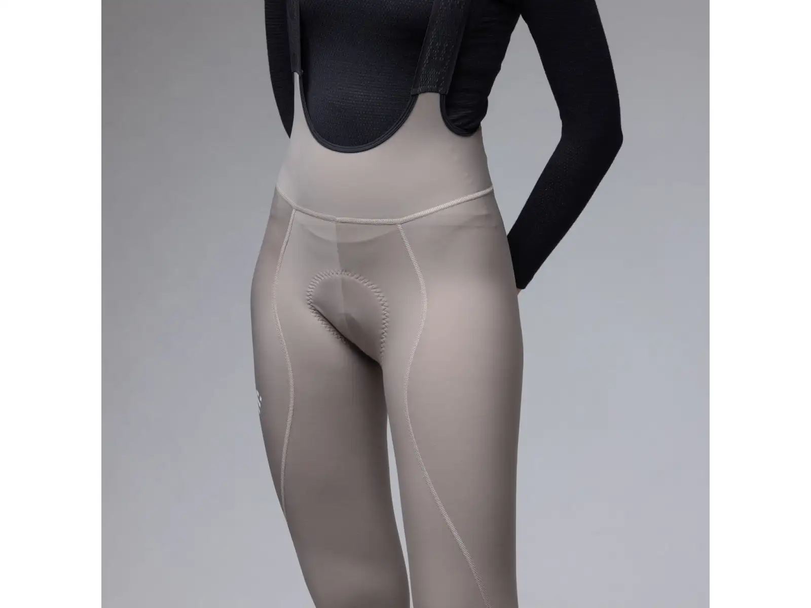 Alé Pragma Winter women's winter 3/4 cycling pants Rope Grey