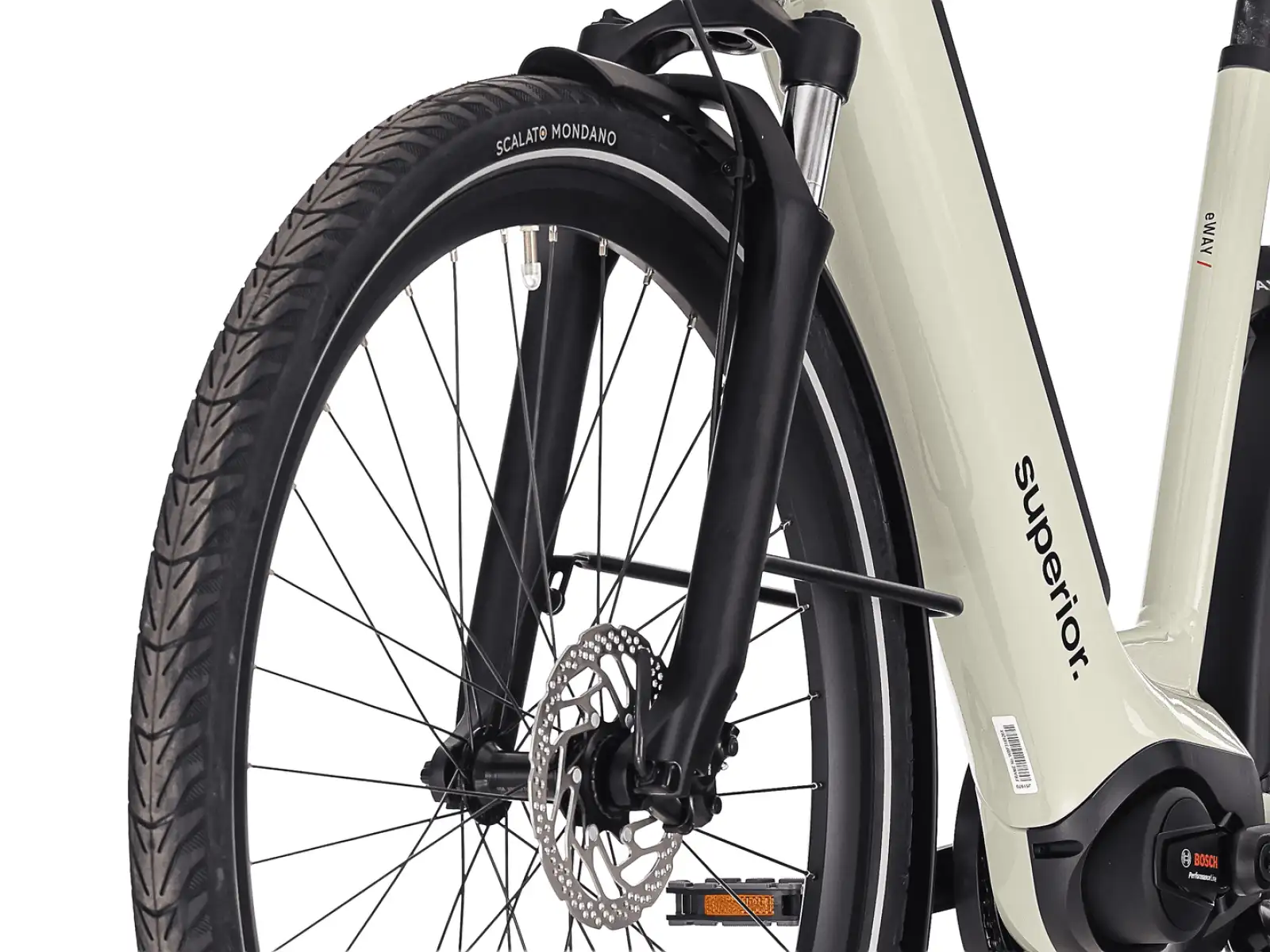 Superior eWAY 6.4 city e-bike Gloss Soft Green