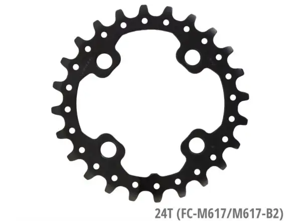 Shimano Deore FC-M617 Chainring 24 Teeth (AM/AZ)