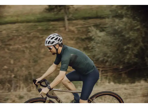 Force Sway men's jersey short sleeve dark green