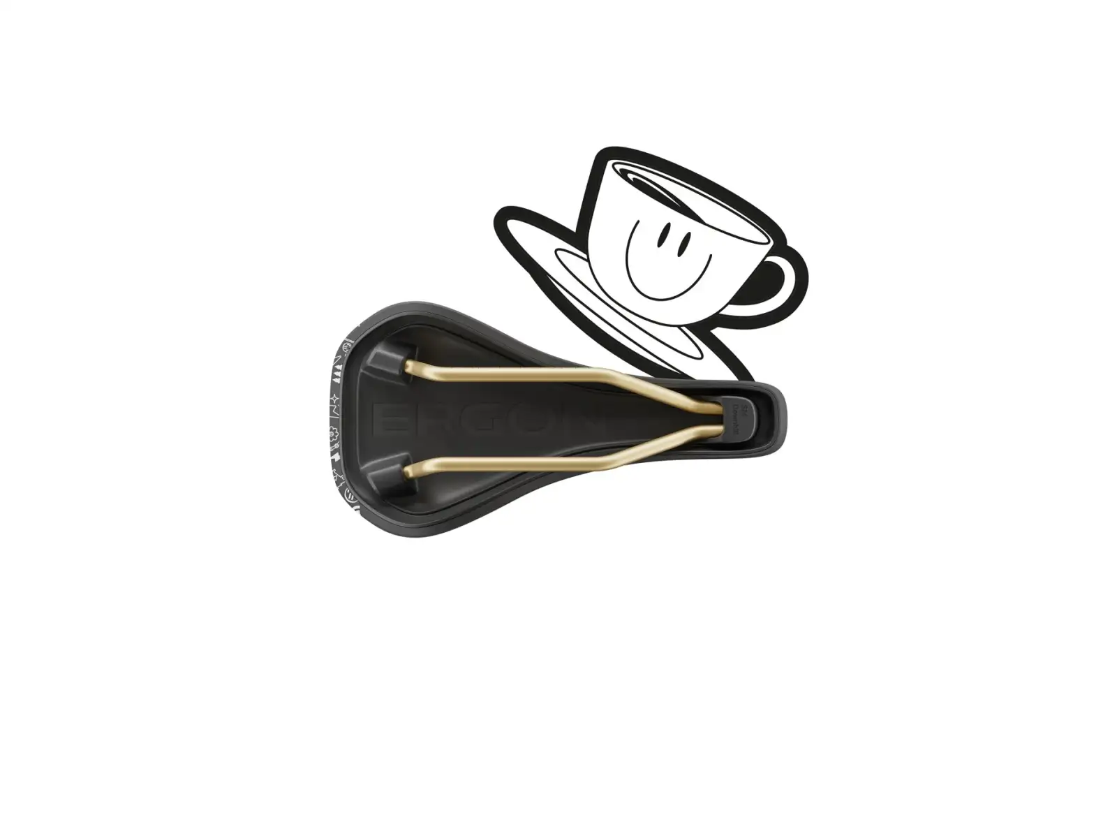 Ergon SM Downhill Comp Vali Höll Edition saddle black