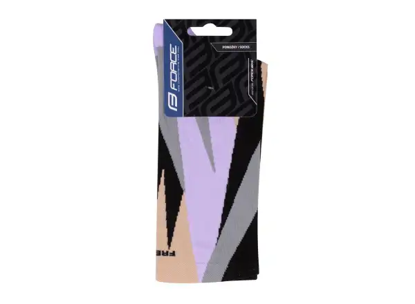 Force Freeride socks cream/pink/grey