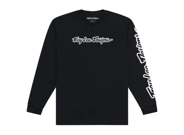 Troy Lee Designs Signature long sleeve t-shirt Black