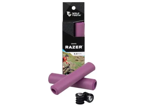 Wolf Tooth Razer 5 mm grips purple