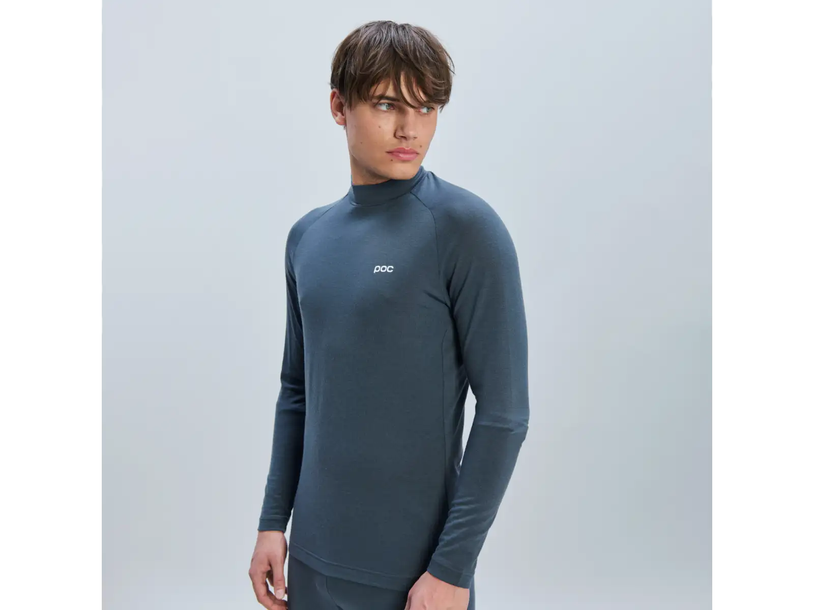 POC Layer Merino men's base shirt long sleeve Sylvanite Grey
