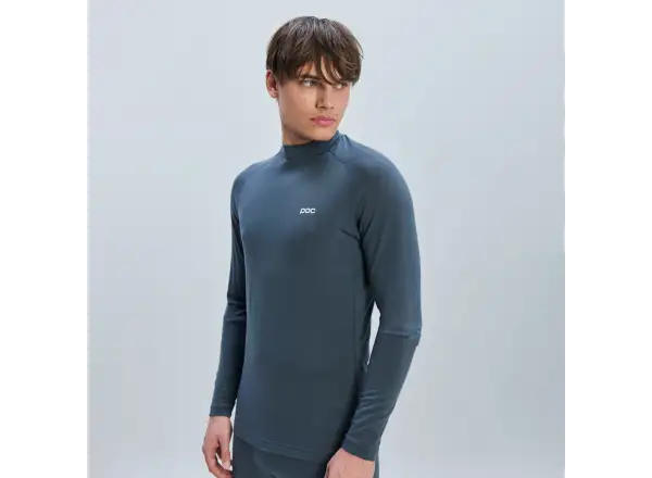 POC Layer Merino men's base shirt long sleeve Sylvanite Grey