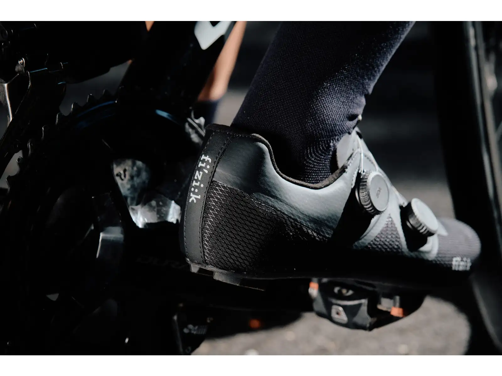Fizik Tempo Lyra road cycling shoes Coal Black/Black