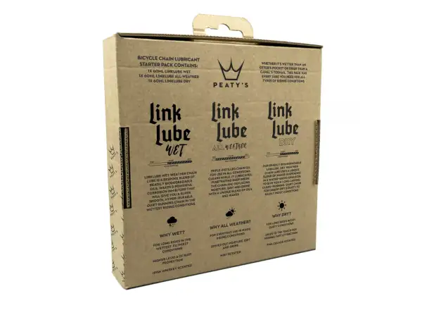 Peatys Linklube All Seasons lubricant set 3x60 ml
