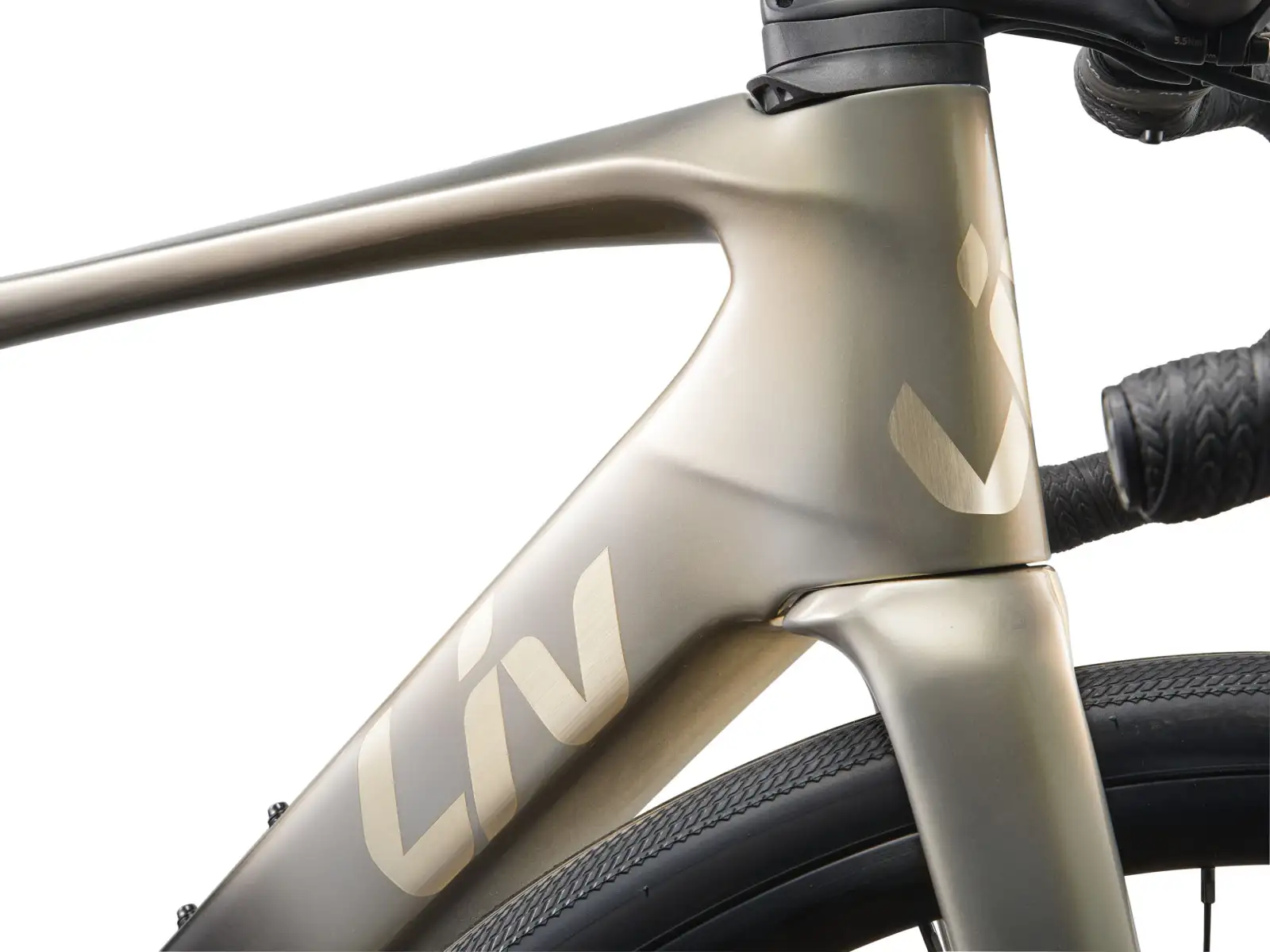 Liv Avail Advanced E+ Elite 2 road e-bike Golden Haze