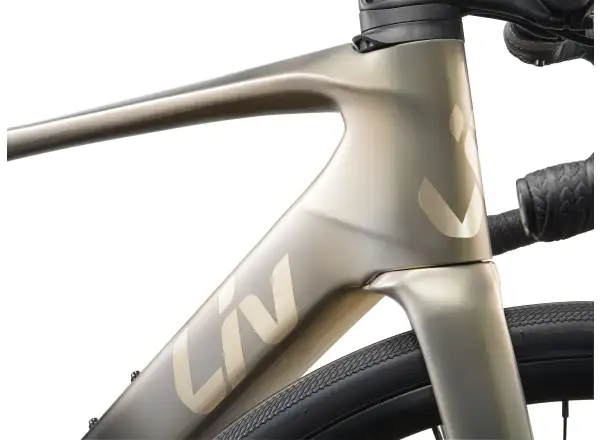 Liv Avail Advanced E+ Elite 2 road e-bike Golden Haze