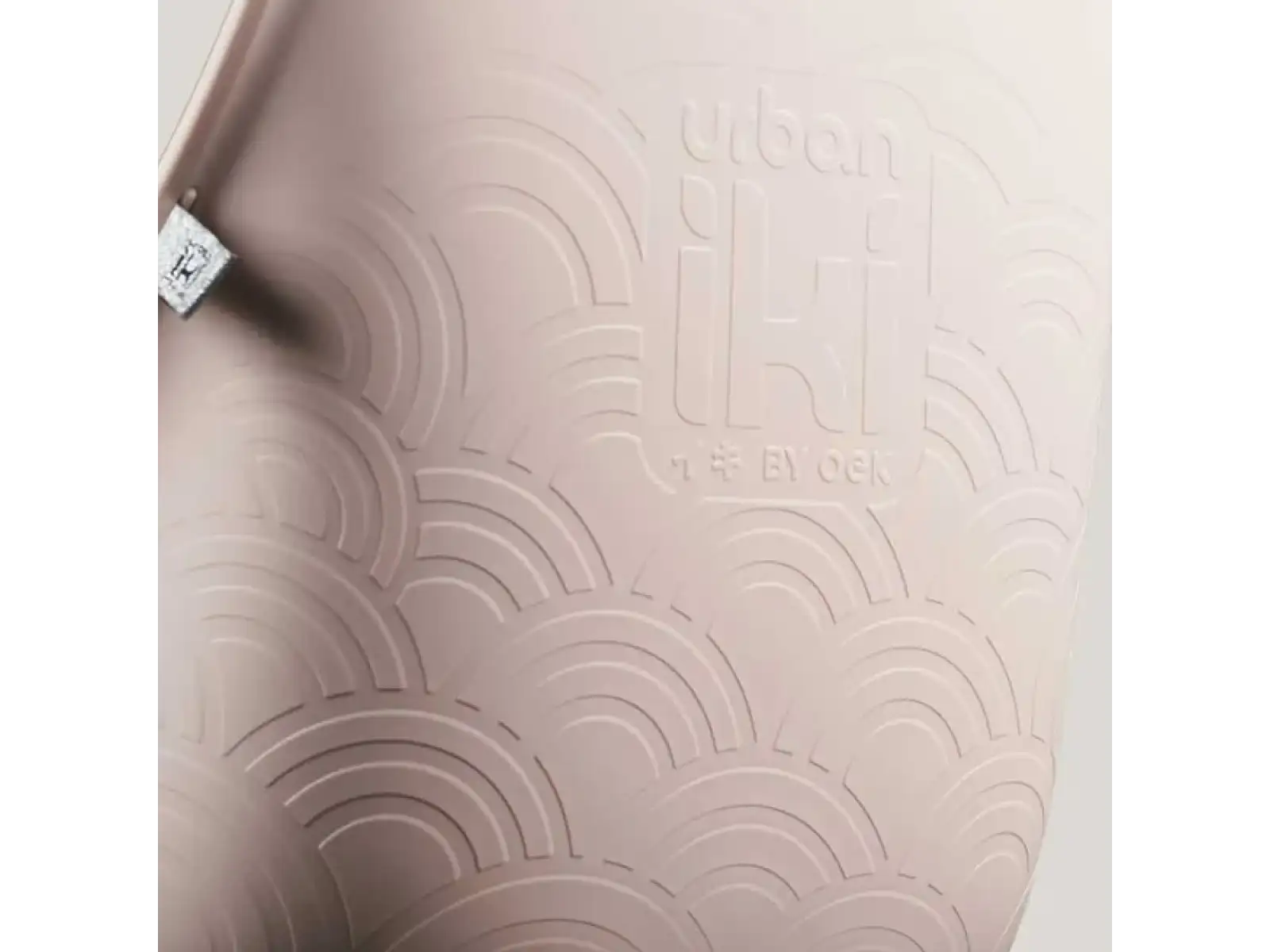 Urban Iki Ta-ke rear bike seat for MIK carriers Sakura Pink/Kurumi Brown