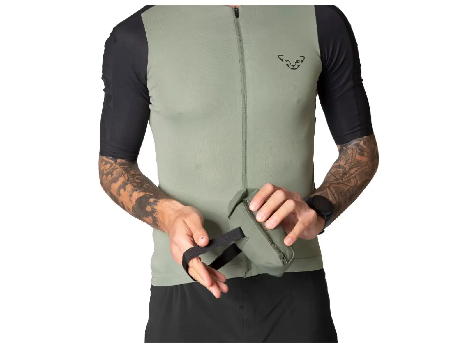 Dynafit Ride Wind men's cycling jacket Thyme